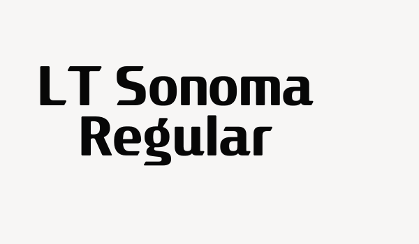 LT Sonoma Regular Font