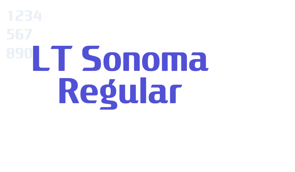 LT Sonoma Regular-font-download