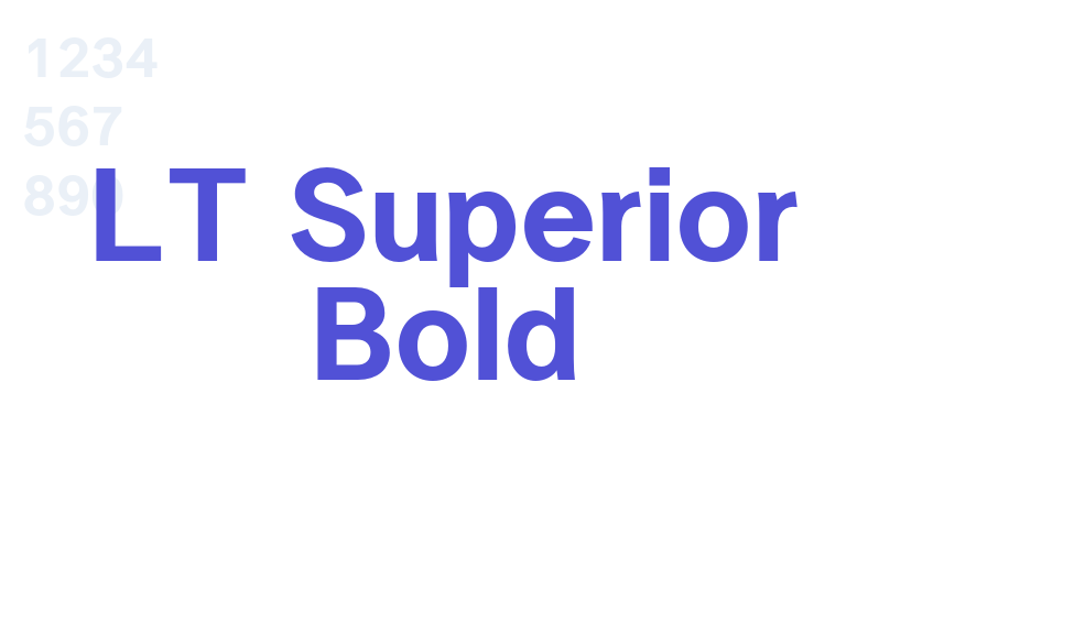 LT Superior Bold-font-download