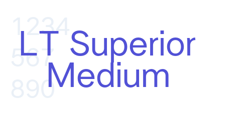 LT Superior Medium-font-download
