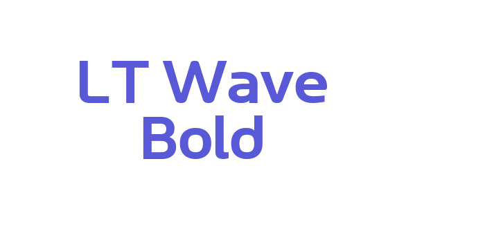 LT Wave Bold Font Download