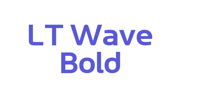 LT Wave Bold Font