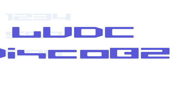 LVDC Disco02 font free