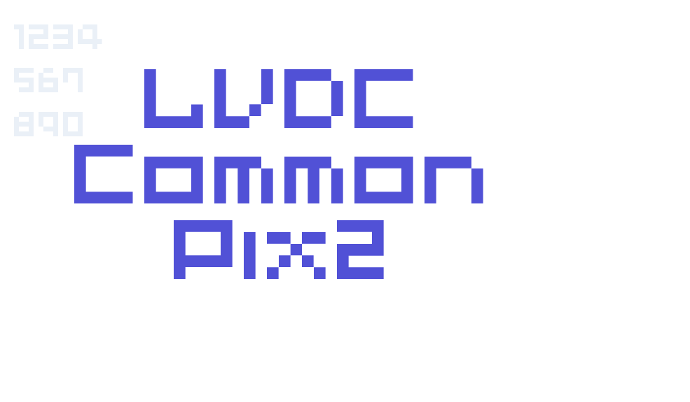 LVDC Common Pix2-font-download