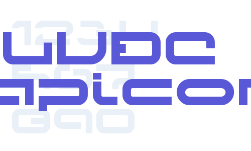 LVDC Papicon Font Download