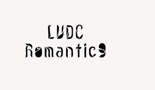 LVDC Romantic9 Font