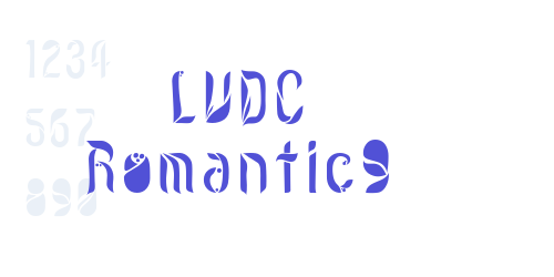 LVDC Romantic9-font-download