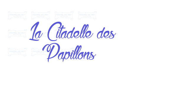 La Citadelle des Papillons font free