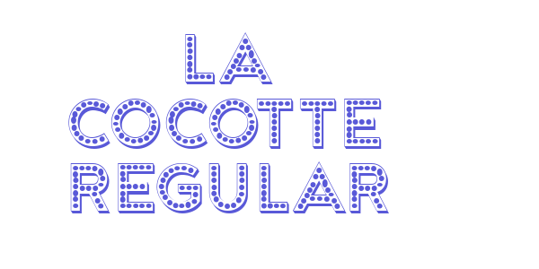 La Cocotte Regular font free