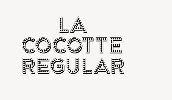 La Cocotte Regular Font