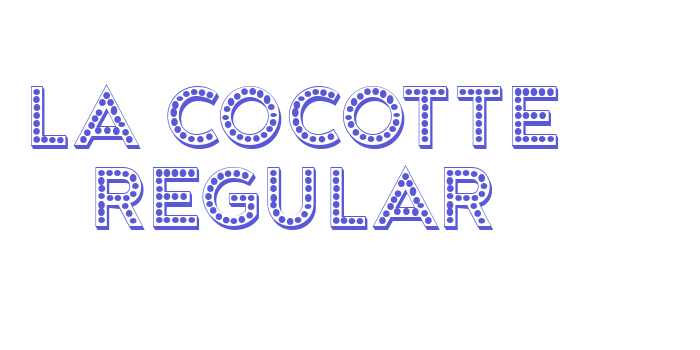 La Cocotte Regular Font Download