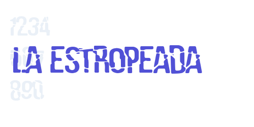 La Estropeada-font-download