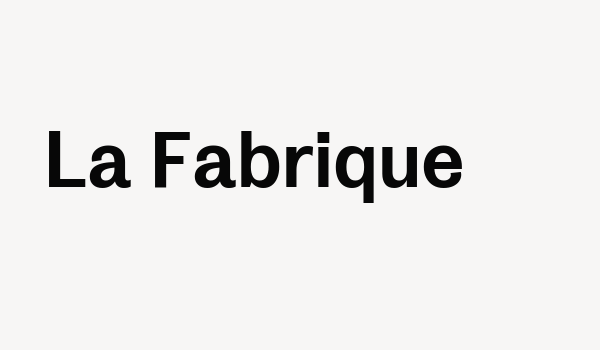 La Fabrique Font