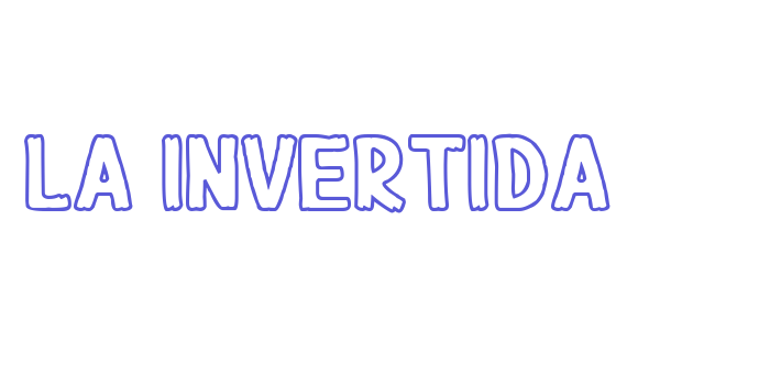 La Invertida Font