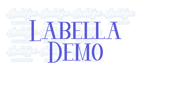 Labella Demo font free