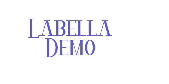 Labella Demo Font Download