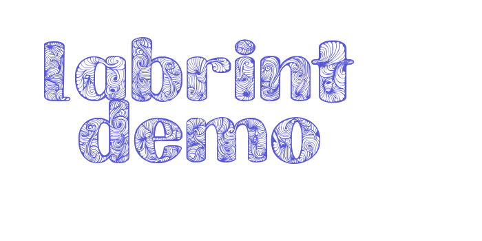 Labrint Demo Font