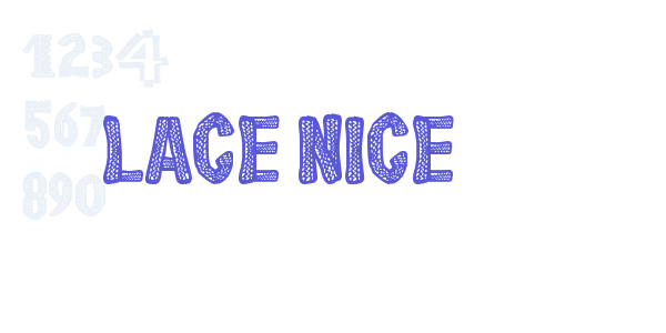 Lace Nice font