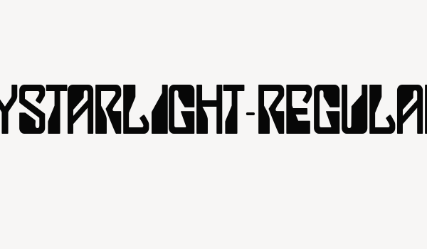 LadyStarlight-Regular Font