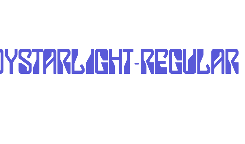 LadyStarlight-Regular Font