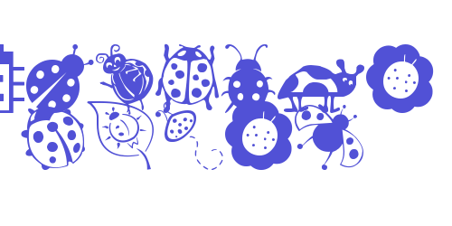 Ladybug Dings-font-download