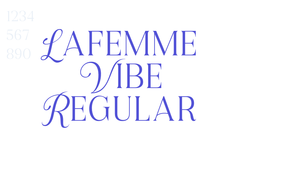 Lafemme Vibe Regular-font-download