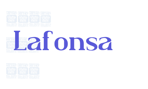 Lafonsa Font Download