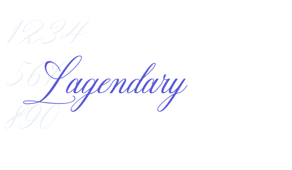 Lagendary Font