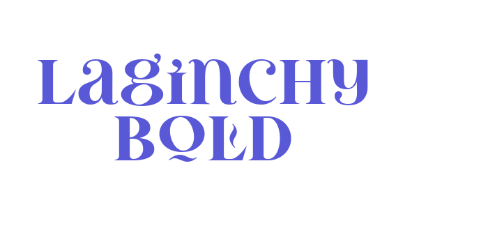 Laginchy Bold Font Download