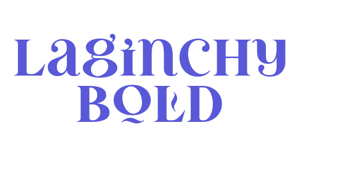 Laginchy Bold Font