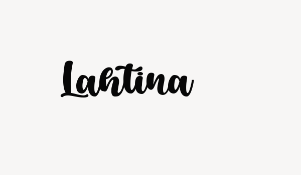 Lahtina Font