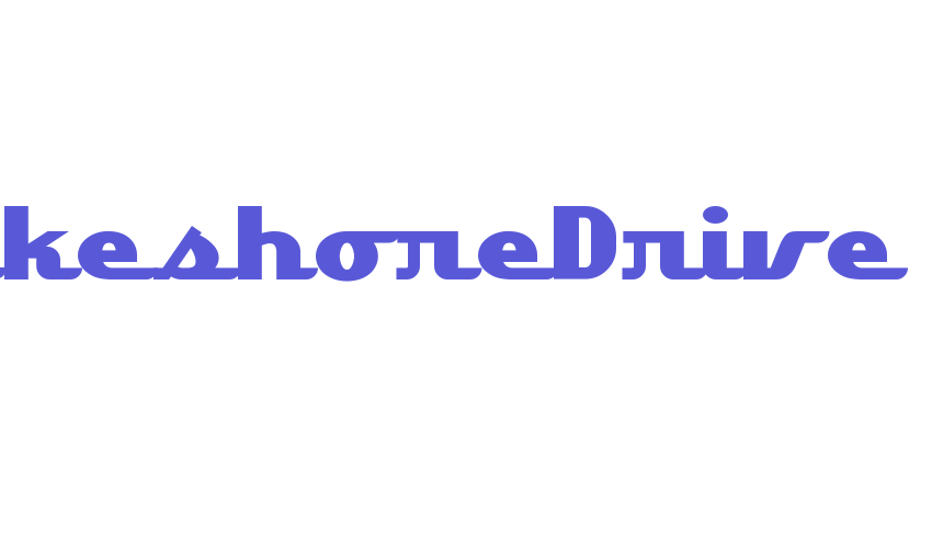 LakeshoreDrive Font