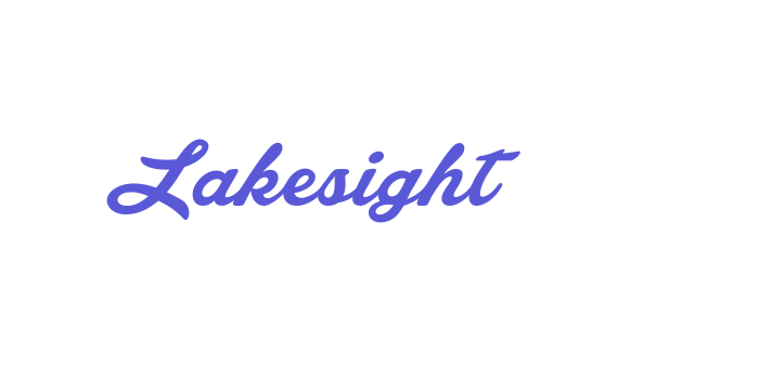 Lakesight Font Download