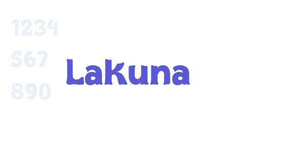 Lakuna font free