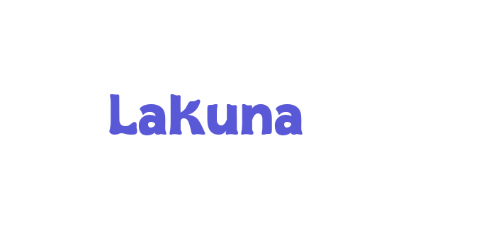 Lakuna Font Download