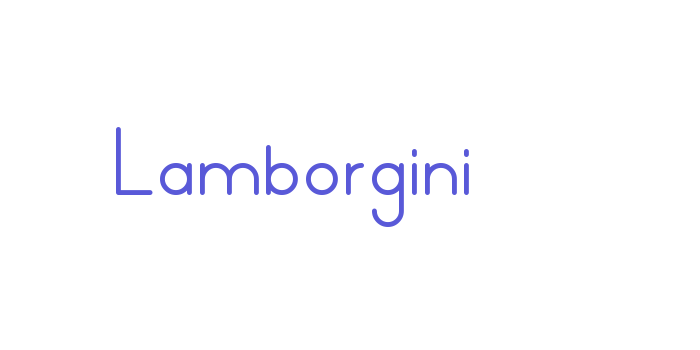 Download Lamborgini Font