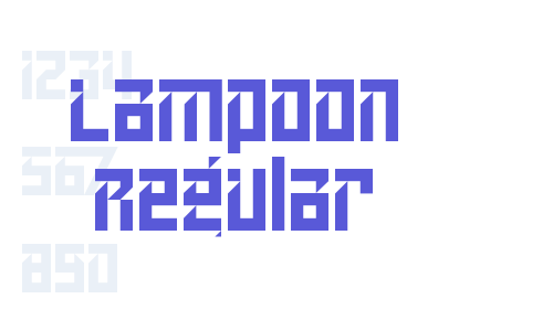 Lampoon Regular Font Download