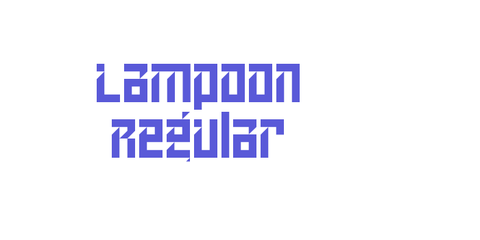 Lampoon Regular Font Download