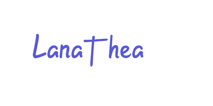 Lanathea Font