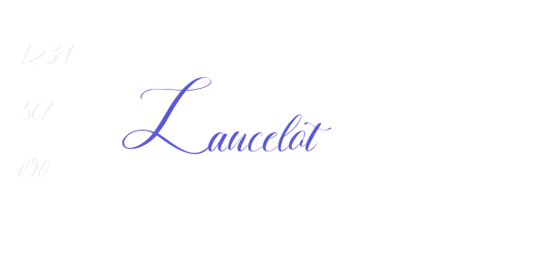 Lancelot font free