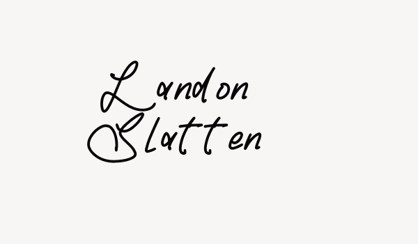 Landon Slatten Font