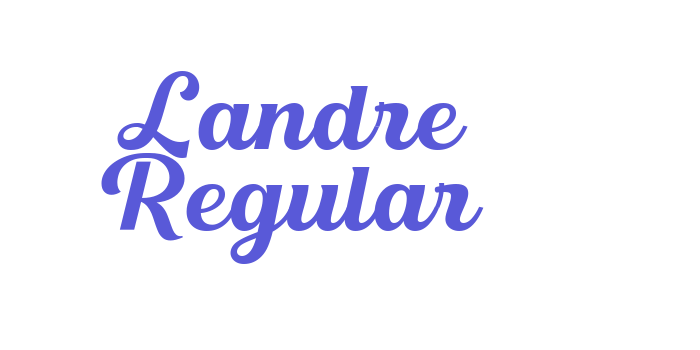 Landre Regular Font Download