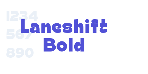 Laneshift Bold-font-download
