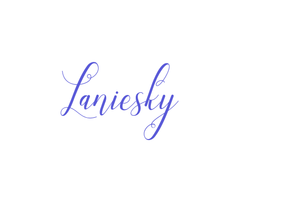 Laniesky Font