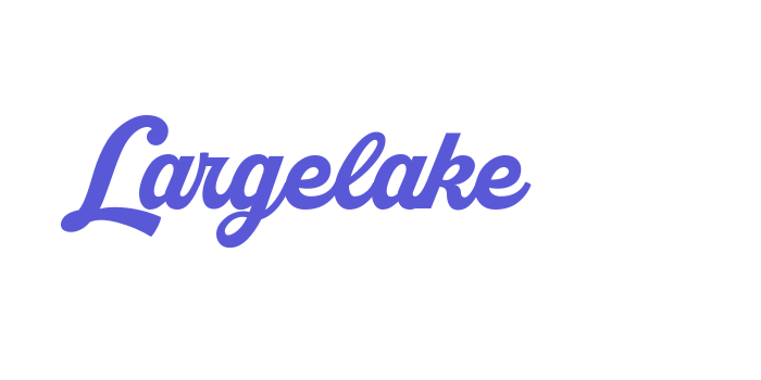 Largelake Font