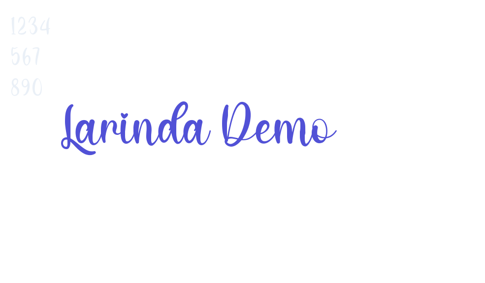 Larinda Demo-font-download