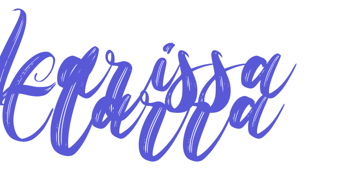 Larissa Clarra Font Download