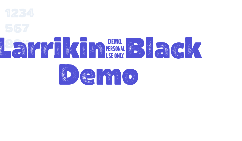 Larrikin-Black Demo-font-download