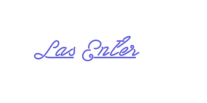 Las Enter Font Download