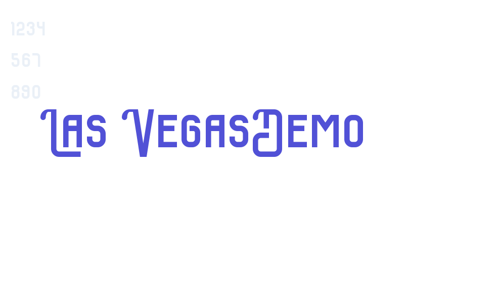 Las VegasDemo-font-download